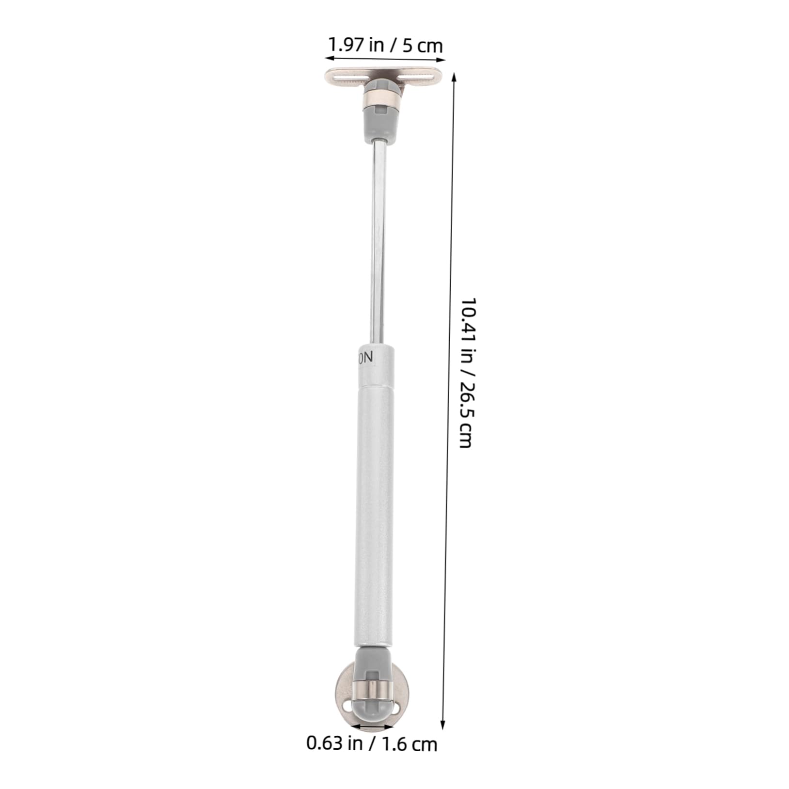 LALAFINA Hydraulic Gas Spring Support Rod Kit 2pcs Pneumatic Door Lift for Cabinet Stability Adjustment