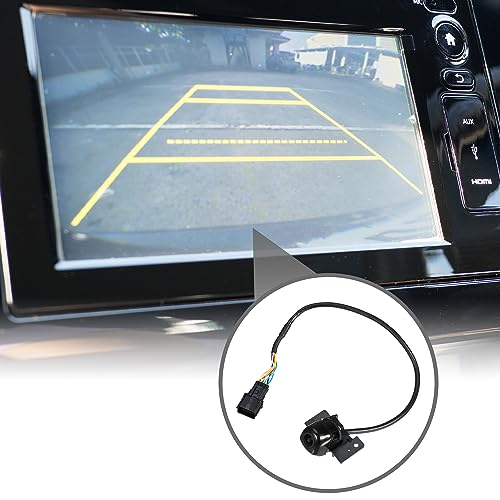 Image of Rear View Back Up Camera No.95760-D3001 - Car Rear Park Assist Reverse Camera - for Hyundai Tucson 2016-2018 Plastic Black - 1 Pc