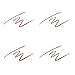 MYRIA BEAUTY Lip Liner Pencil Set - 4 Colors Pack - Creamy, Matte, Long Lasting - Cruelty Free - Paraben Free - Sharpenable
