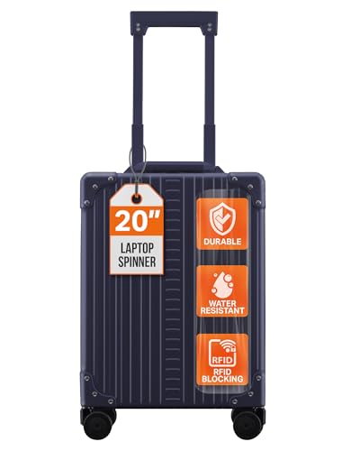Image of All-Aluminum Vertical Carry-On Business Briefcase