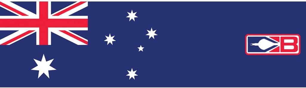 Bohning Arrow Wrap Austrailian Flag 7 in. Standard 13 pk.