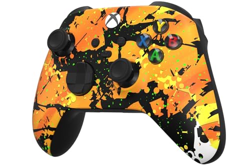 Image of Custom Controllerzz Wireless Controller for Microsoft Xbox Series X /S & Xbox One - Custom Soft Touch Feel - Custom Series X /S Controller (X /S Molten Camo)