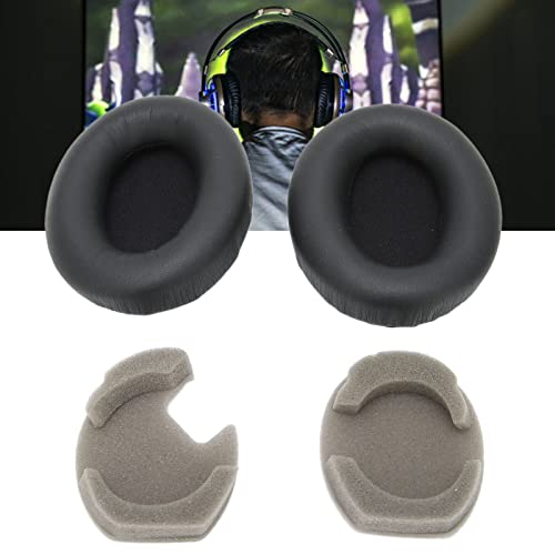Almofada de fone de ouvido, proteção de rede à prova de poeira, almofadas de orelha de reposição, su