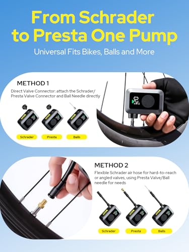 DSUY Mini Bike Tire Pump