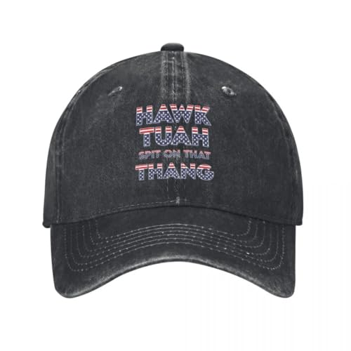 Casquette Hawk Tuah Spit on That Thang pour running et golf plein air style lavé décontracté