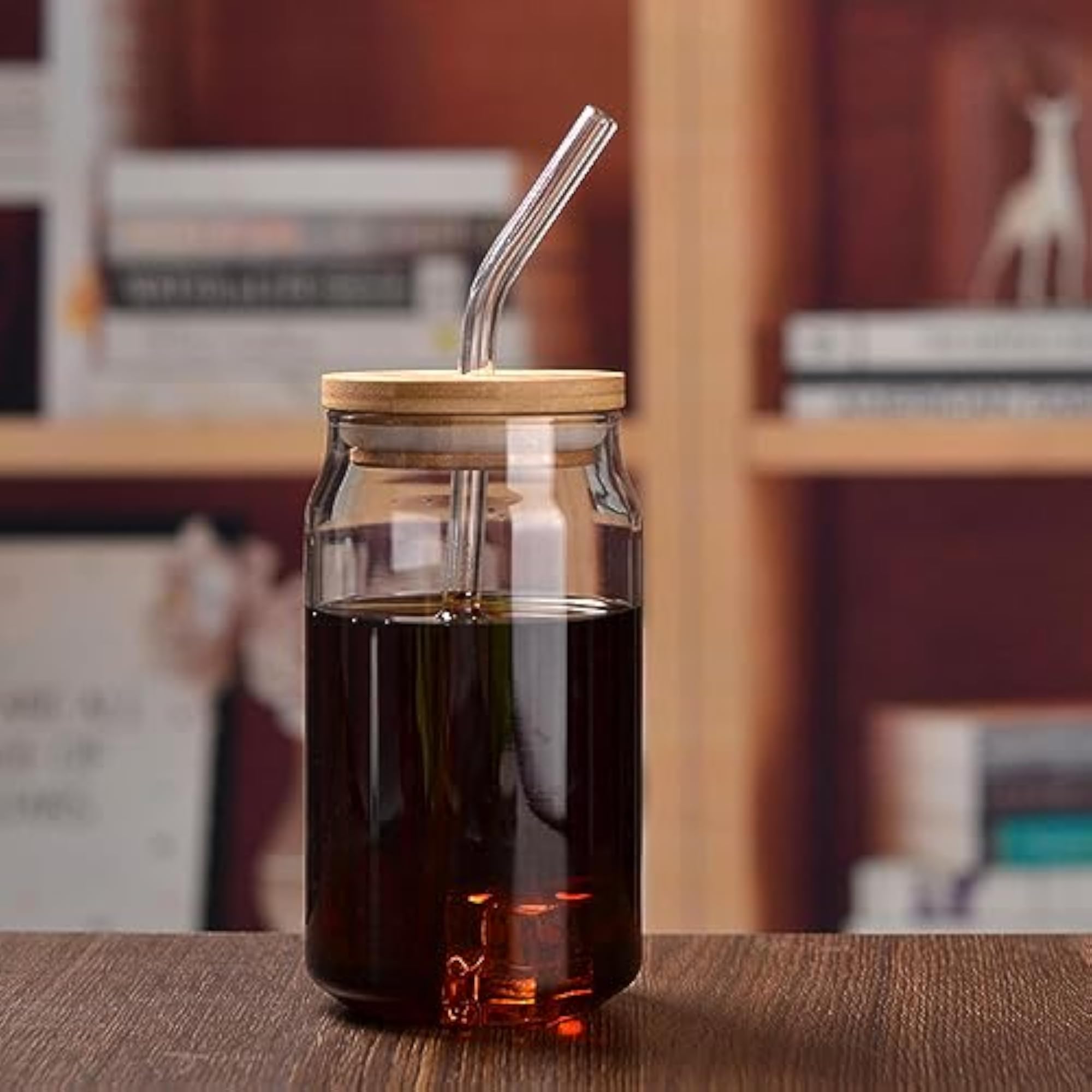 Household Transparent Bubble Tea Cup, Reusable