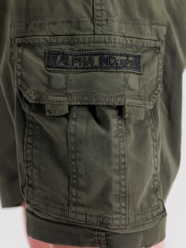 Alpha Industries Herren Crew Short Für Cargos, Greyblack, 31 EU – Ansicht 6