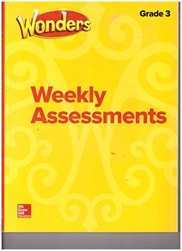 Wonders Student Weekly Assessments, Grade 3 0076772187 Book Cover