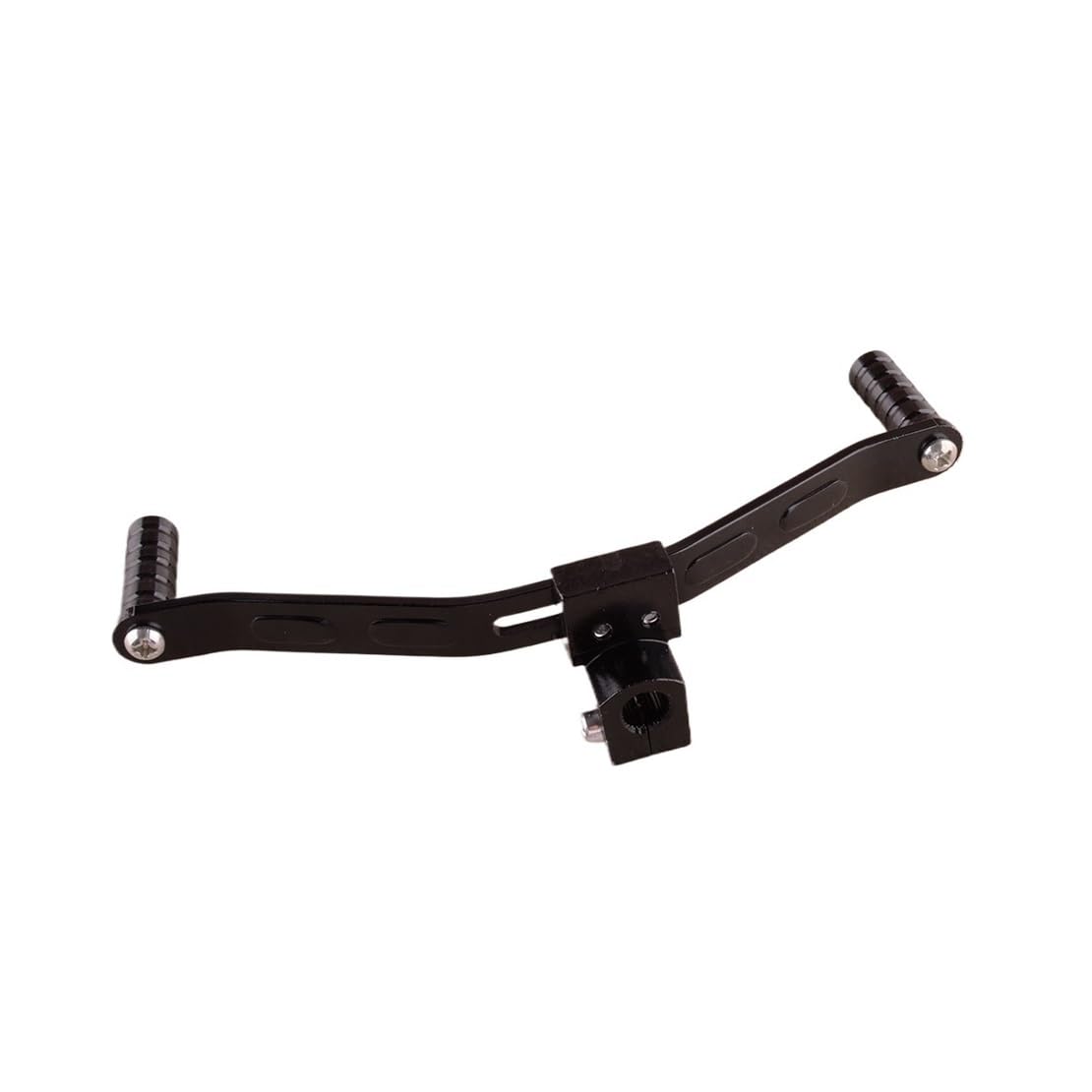 Xvasdgaer One Color Dual 2 Way Universal Motorcycle Black Aluminum Alloy Gear Shift Shifter Lever Footrest Pedal