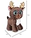 Imagen de NICI GLUBSCHIS Reno Chocolate Mousse 17 cm: Animal de Peluche Suave Que se Sostiene de Pie