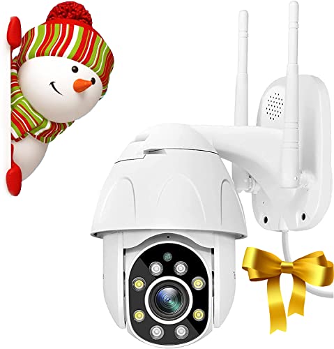 TOURALLE Security Camera for Outdoor-1080P Surveillance Camera...