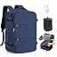 B12|navy Blue (Vacuum Backpack With Pump)