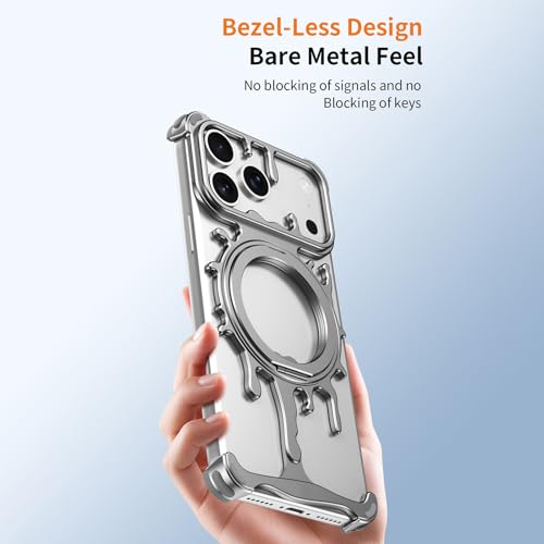 Coque iPhone 17 Pro alu minimaliste et ultra-fine en gris - 2