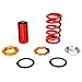 DNA MOTORING Coilover Suspension Kit Sleeves Compatible with 88-00 Civic / 93-97 Civic Del Sol / 88-91 CRX / 90-01 Integra, COIL-HC88-T11-RD