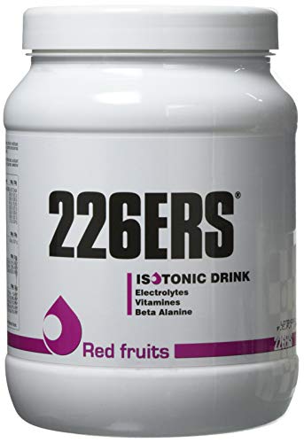 226ERS Isotonic Drink, Electrolitos para Recuperar Sales Minerales, Frutos Rojos - 500 gr