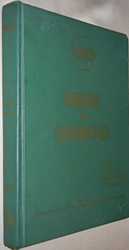 Ashrae Handbook 1967 Fundamentals B0000EG34F Book Cover