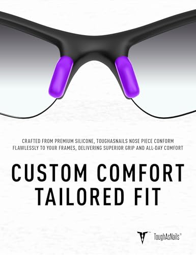 Image of ToughAsNails Replacement Nose Pads for Oakley Flak 2.0 OO9295 /Flak 2.0 XL OO9188 /Flak XS OJ9005 /Flak XXS OJ9008 Sunglasses