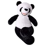 Ideal como regalo para todas las ocasiones posibles o simplemente espontáneamente se pueden regalar estos grandes peluches XXL en forma de oso panda.