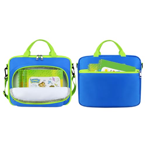 Carrying Case compatible wiht LeapFrog LeapStart 3D Learning System, with Multiple Compartments to Hold up to 9 Books3