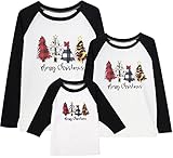 Merry Christmas Sweatshirt for Family Matching Family Christmas Shirts Xmas Mom Dad Kids Gifts...