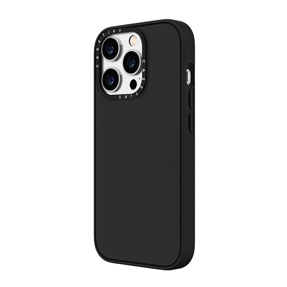 CASETiFY Impact Schutzhülle für iPhone 15 Pro Max [4X Falltest in Militärqualität, 2,5 m Fallschutz/kompatibel mit Magsafe] – Matte Black