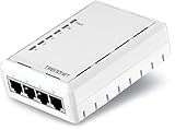TRENDnet Powerline AV500 4-Port Hub, TPL-4052E