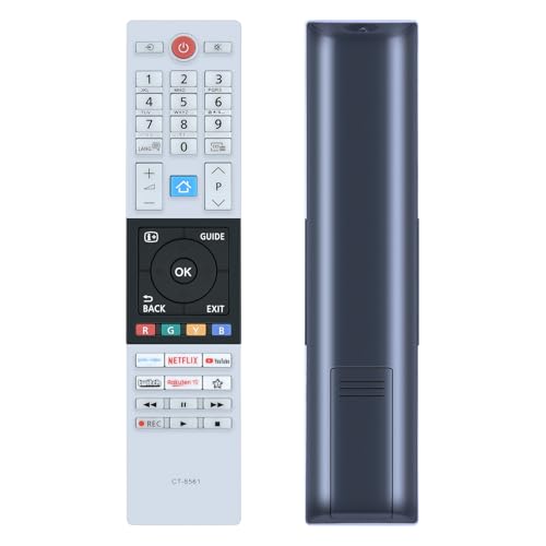GOUYESHO CT-8561 Fernbedienung für Toshiba 4K UHD TV 43UK3163DG 50UK3163DG 55UK3163DG 65UK3163DG 43L3863DA 43V5863DA 49V5863DAL 55U6863DA 65U2963DG 65U6863DG 65X98 3DG