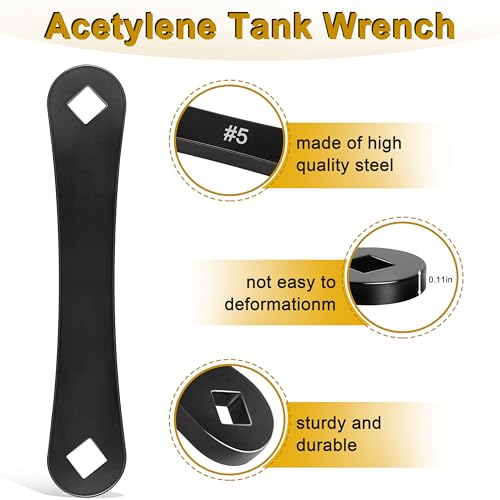 eaacaa Heavy-Duty Acetylene Tank Wrench