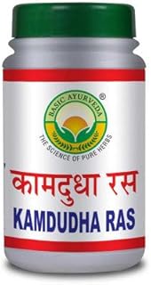 Basic Ayurveda Kamdudha Ras (40 TAB) by Exportmall