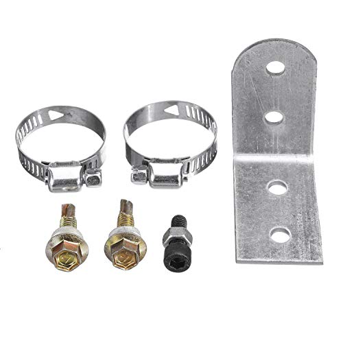 OWSOO Aquecedor a ar a diesel para estacionamento de carros 600 mm Kit de silenciador de silenciador