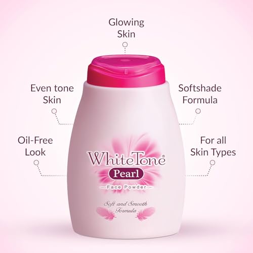 Image of FOGG White Tone Pearl Face Powder For Women's, Get Oil-Free, Even-Toned Skin Instantly, 85G (Pack Of 2)