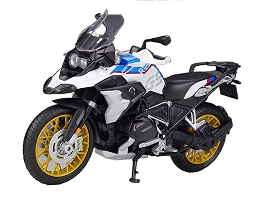 Miniature BMW R1250GS 1:12 de collection en métal moulé sous pression Silvardo