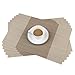 Produktbild Homcomodar Tischsets Waschbar Kunststoff Platzdeckchen rutschfeste Hitzebeständig Tischsets für Küche 30x45cm(Beige)