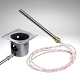 Helilyco für Pelletofen aus Edelstahl, 220 V, 10 mm, mit 3/8 Zoll Gewindeheizung für Element für Pelletofenkessel
