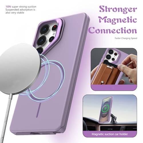Coque Samsung S26 fine sans traces avec béquille et lentille - 2