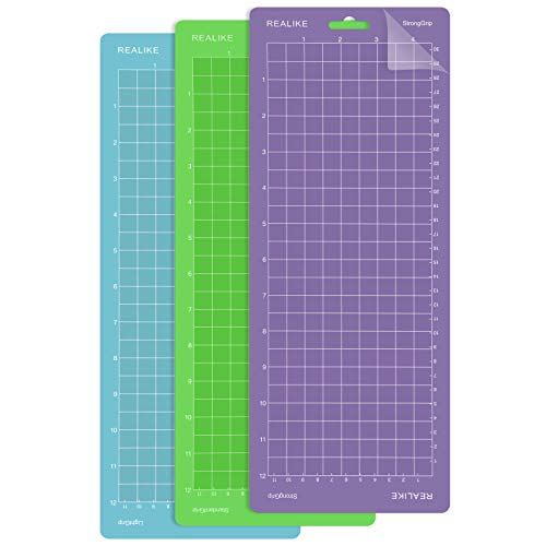 REALIKE Cutting Mat for Cricut Joy(4.5x12 inch,StandardGrip, Ligh...