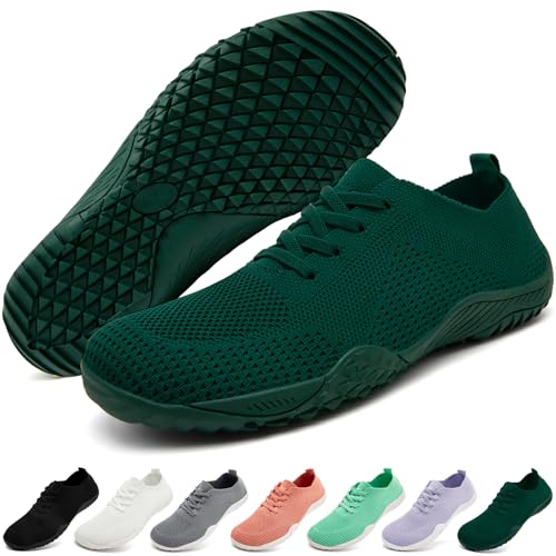 Image of Barefoot Shoes Women Tennis Gym Zero Drop Trail Minimalist Sneakers | Zero Drop 丨Minimalist丨Lightweight Material丨Breathable Mesh丨Non-Slip丨Machine Washable