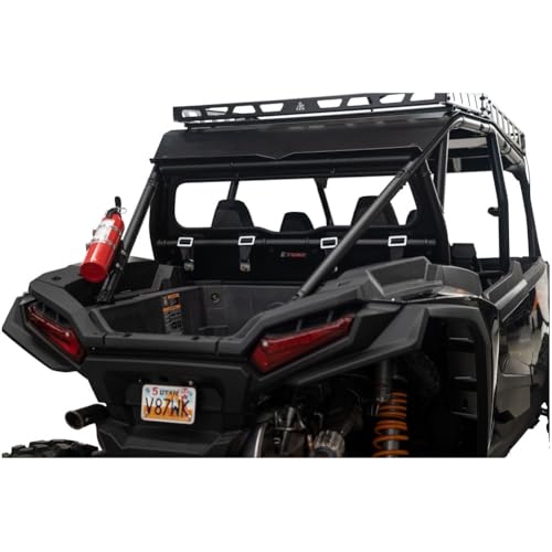 Tusk UTV Rear Glass Window Without Speaker Cut Outs For POLARIS RZR XP 1000 Sport 2024