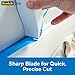 Scotch Blue Painters Tape Applicator, Applies Painter's Tape in One Continuous Strip, Paint Tape Applicator for Trim, Windows and Door Frames, 1.41 Inches x 20 Yards, 1 Starter Roll