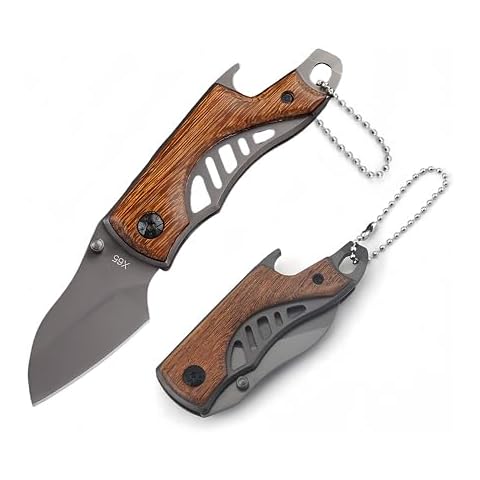 LMJIAANPU Foldable Multitool with Wooden Handle Cover