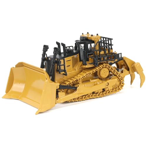 Diecast Masters 85777   Cat D11 Bulldozer TKN Design orugas de Metal, Escala 1:87, a Partir de 14 años, en Lata, Ideal para coleccionistas