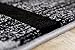 Persian-Rugs Luxe Weavers Victoria Collection 3895 Gray 8 ft x 11 ft Modern Abstract Geometric Stain Resistant Area Rug