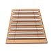 Lovermusic 7 Tone Wood Instrument Energy Chime with Mallet & 7 Tubes Wooden Collection Percussion Accessories