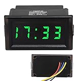 LARGA VIDA ÚTIL: Este reloj con pantalla digital LED está hecho de materiales de alta calidad y puede mantener un rendimiento relativamente estable durante un largo período de tiempo.
