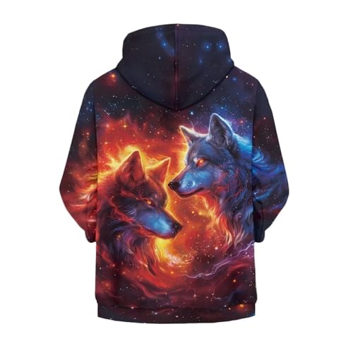 Zip Up Hoodie for Boys Girls Fall Outfits with Pocket Long Sleeve Hooded Sweatshirt2