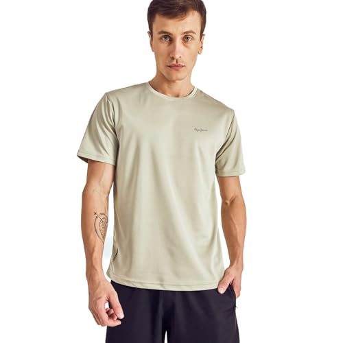 Image of Pepe Jeans Men's Polyester Regular fit T-Shirt