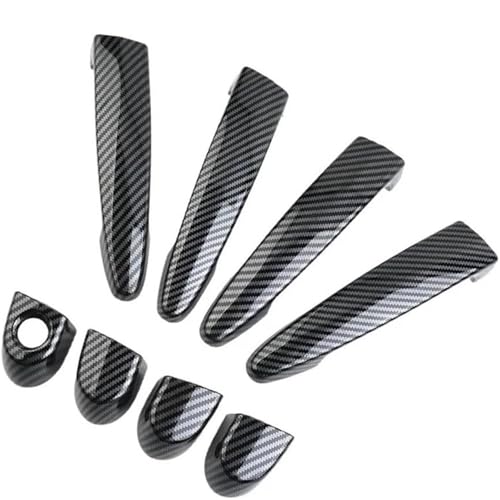 Poignée de porte de voiture style carbone pour sublimer vos trajets en BMW