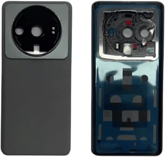 YOOOKOOO Compatible Rear Back Cover for Xiaomi 12S Ultra– Battery Door Housing Replacement Part (Green with Lens)