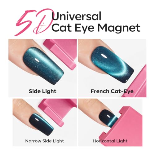 Image of Modelones Cat Eye Magnet, 5D Automatic Nail Magnet for Gel Polish Nail Art