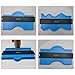 Gifts for Men Dad Husband,Arvano Contour Gauge profile tool, Copy Irregular Shape Duplicator, Master Outline Measuring Plastic Ruler for Woodworking,Christmas Present Ideas for Him,DIY Handyman